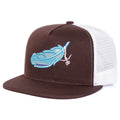 Unisex Colorful Feather Embroidery Hip-hop Net Hats Spring Summer Outdoor Adjustable Casual Baseball Caps Sunscreen Hat