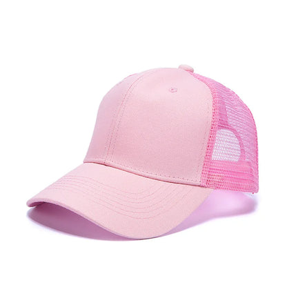 COKK Baseball Cap Men Hat Women Summer Outdoor Camouflage Sun Hat Breathable Mesh Cap Solid Color Snapback Casquette Bone Male
