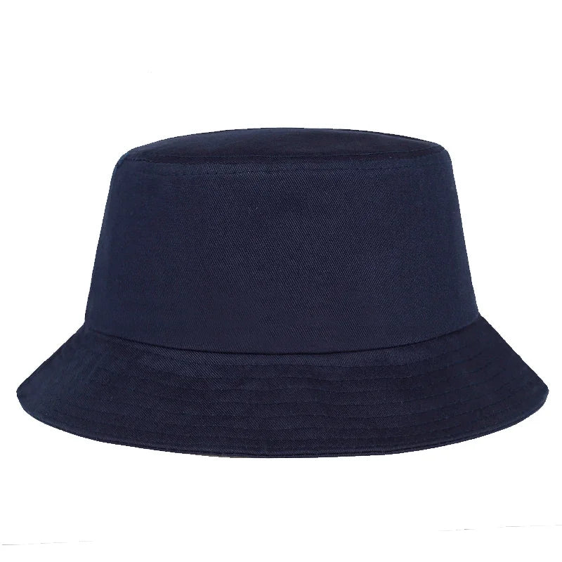 Unisex Solid Color Light Plate Personality Bucket Hats Fishermen Caps Outdoor Casual Cap Sunscreen Hat