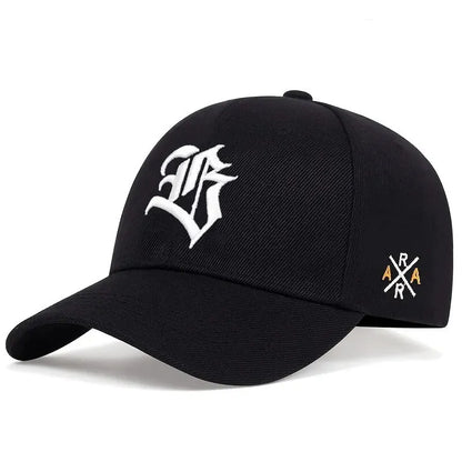 Unisex Korean Embroidered Letter Baseball Cap Casual Outdoor Sports Sun Hat