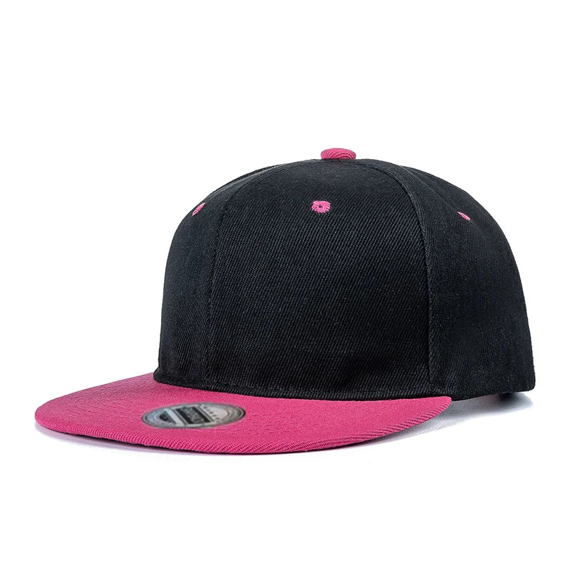 Hot Sale Cap Plain Snapback Hat High Quality Adult Hip Hop Baseball Cap Men Women Outdoor Leisure Baseball Hat