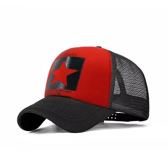 Fashion Spring Baseball Cap Snapback Mesh Hats Hip Hop Caps Cool Men Caps Female Outdoor Casual Sun Hat