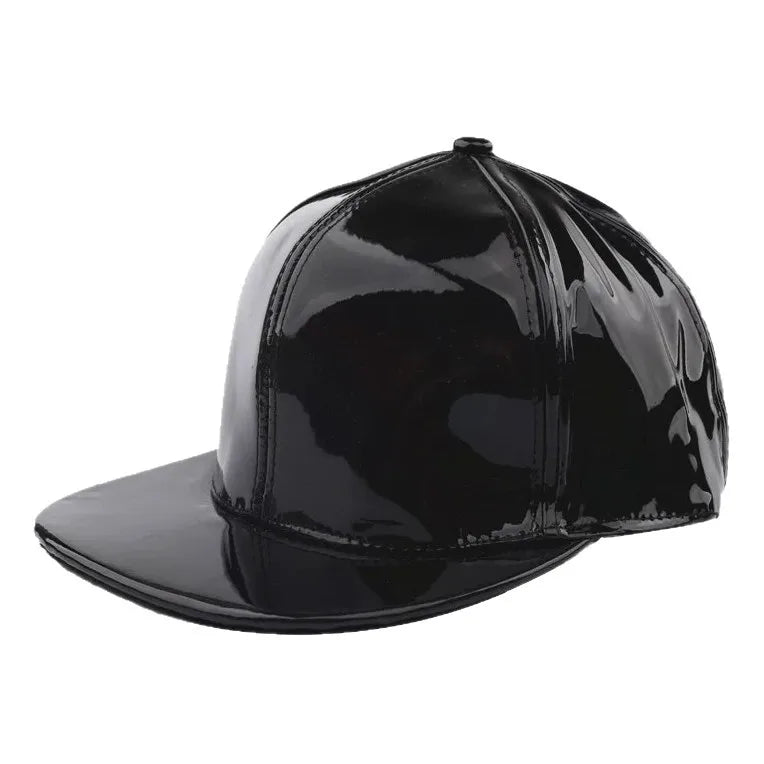 Unisex PU Rainbow Color-Changing Baseball Cap – Hip Hop Snapback Trucker Outdoor Casual Hat