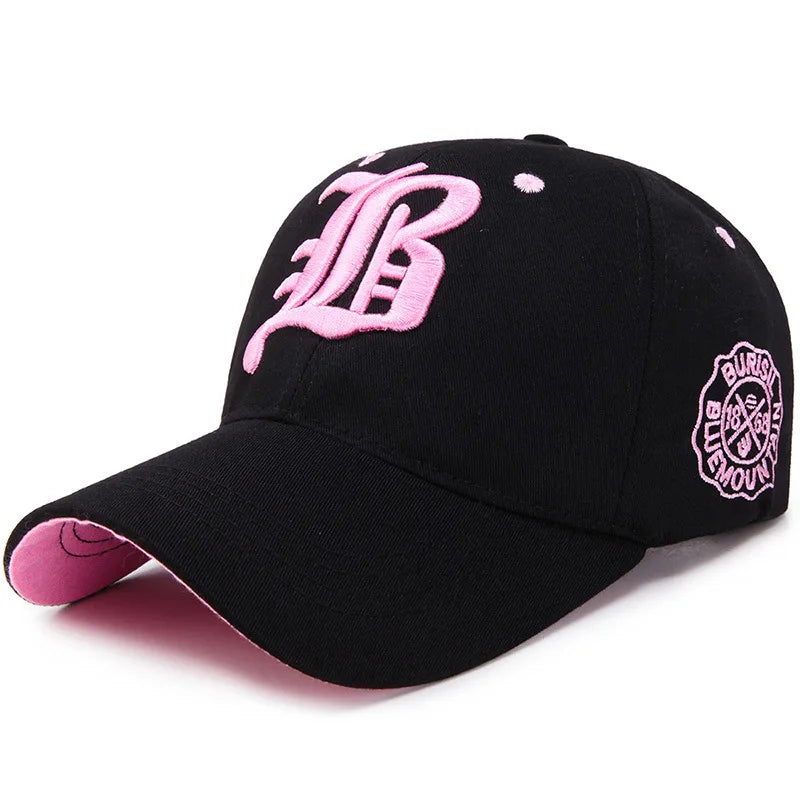 Unisex Cotton Baseball Cap – Embroidered Snapback Hip Hop Dad Hat