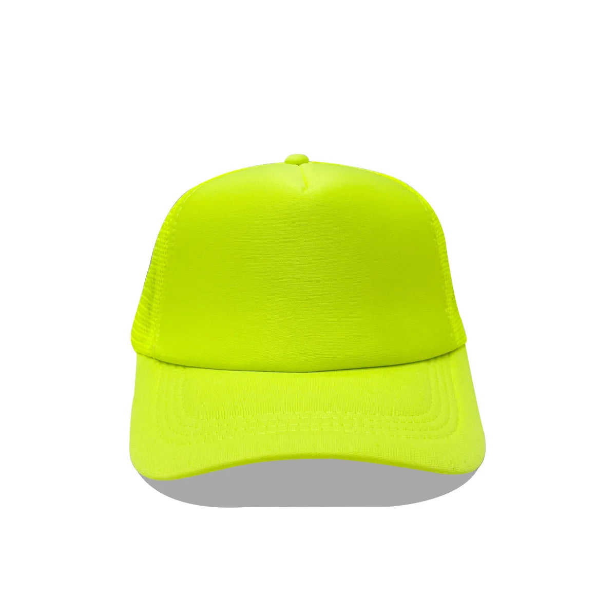 1 Piece Summer Trucker Hat Men Women Net Polyester Baseball Cap Blank Mesh Dad Hats Adjustable Sun Hat Visor