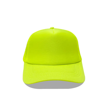 1 Piece Summer Trucker Hat Men Women Net Polyester Baseball Cap Blank Mesh Dad Hats Adjustable Sun Hat Visor