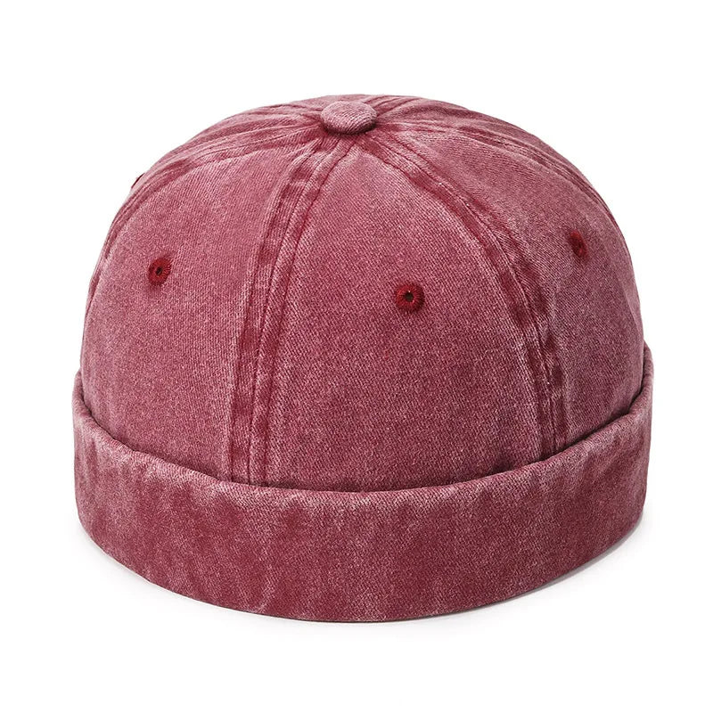 Street-style Soft-top Washed Hip-hop Cap - Unisex & Versatile Farmer's Hat