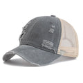 Hot Sale Unisex Trucker Hat Multi Colors Plain Baseball Cap Women Men Washed Cotton Distressed Cap