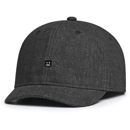 Short Brim Baseball Cap for Men and Women, Personalized Small Brim Hat, Minimalist Baseball Cap