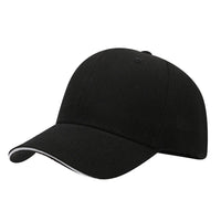 black white brim
