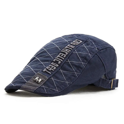 Hot Sale Summer Outdoor Flat Hat Sports Cotton Beret Caps Solid Color Casual Peaked Caps Unisex M Label Stylish Casual Sun Hats