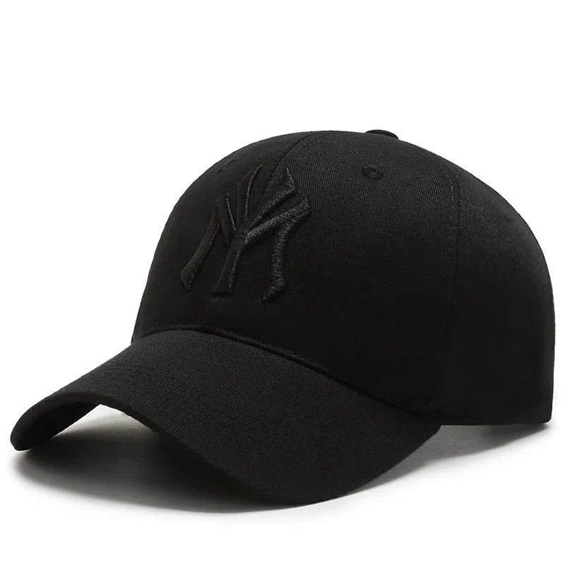 Fashion Letters MY Embroidery Baseball Cap For Women Men Cotton Unisex-Teens Snapback Flat Bill Hip Hop Tide Hats Visors Sun Hat