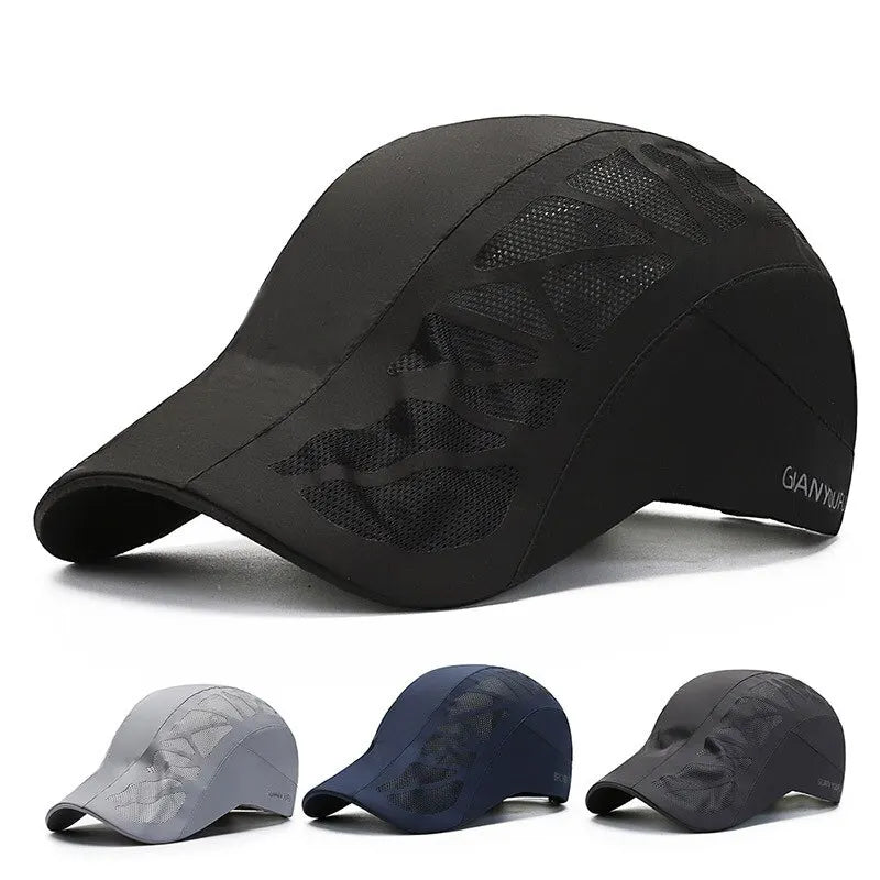 Unisex Quick Dry Baseball Cap Breathable Summer Outdoor Sun Protection Hat