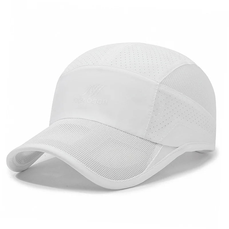 Summer Quick-Dry Men'S  Baseball Cap, Sun Protection Hat, Women'S Sports Cap, Camping Hat