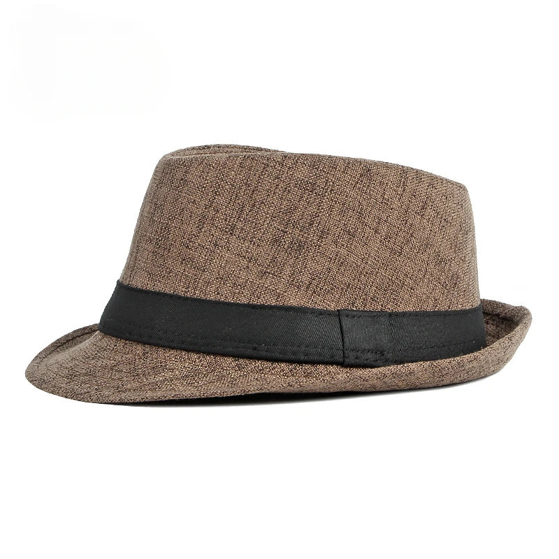 High Quality Men Summer Hats Wholesale British Retro Jazz Hats Outdoor Leisure Sun Visor Beach liner Hat Women