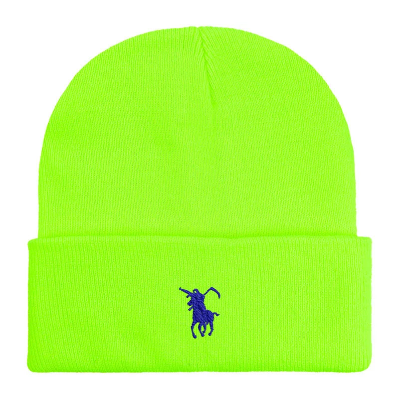 Fashion Embroidery Grim Reaper Japan Beanie Knitted caps Winter thick hats Men Women Unisex Girls boy knit Cap Warmer Bonnet hat