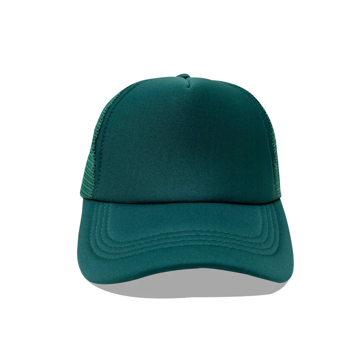 1 Piece Summer Trucker Hat Men Women Net Polyester Baseball Cap Blank Mesh Dad Hats Adjustable Sun Hat Visor