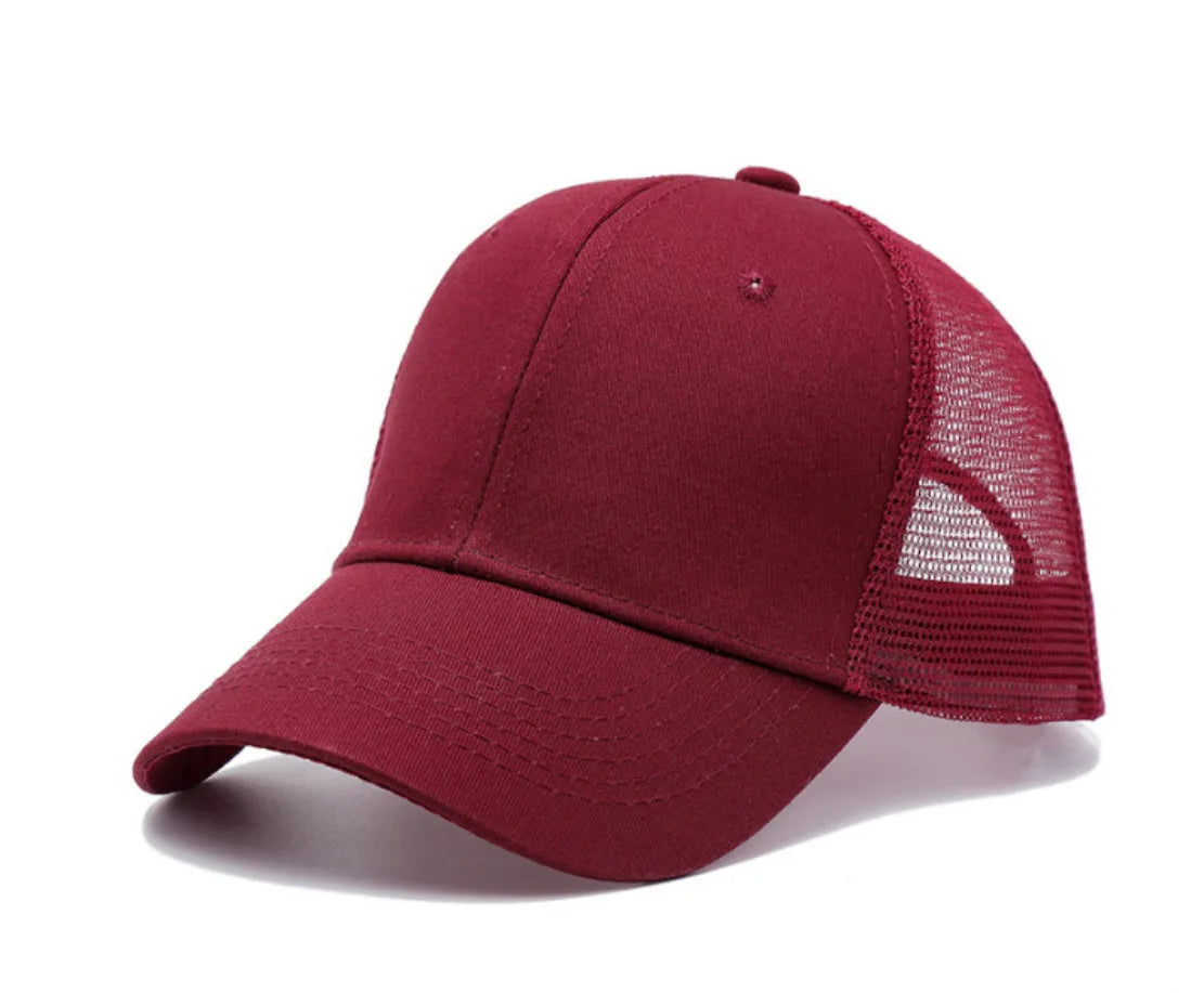 COKK Baseball Cap Men Hat Women Summer Outdoor Camouflage Sun Hat Breathable Mesh Cap Solid Color Snapback Casquette Bone Male