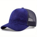 Unisex Mesh Baseball Cap Summer Outdoor Sports Adjustable Trucker Caps Fashion Curved Dad Cap Men Women Casual Breathable Sunhat