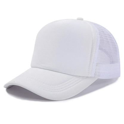 Summer Hollow Out Foam Baseball Hat For Women Men Bright Green Color Breathable NetSun Hat Trucker Hip Hop Cap Baseball Cap Hat