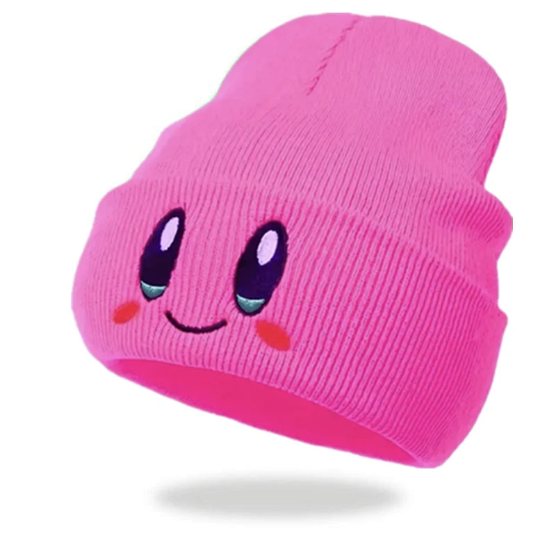 Hot Sale Cute Eye Embroidery Beanie Trendy Candy Color Couple Beanies Casual Coldproof Knit Hats For Women & Men