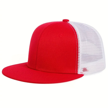 Unisex Simple Hip-hop Net Hats Spring and Summer Outdoor Adjustable Casual Baseball Caps Sunscreen Hat Sports Golf Cap