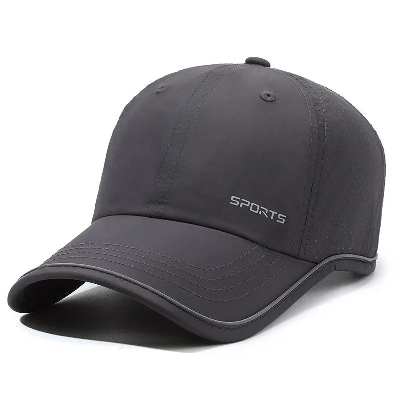 LuminousBreathable Quick-Dry Baseball Cap for Sun Protection during Outdoor Activities