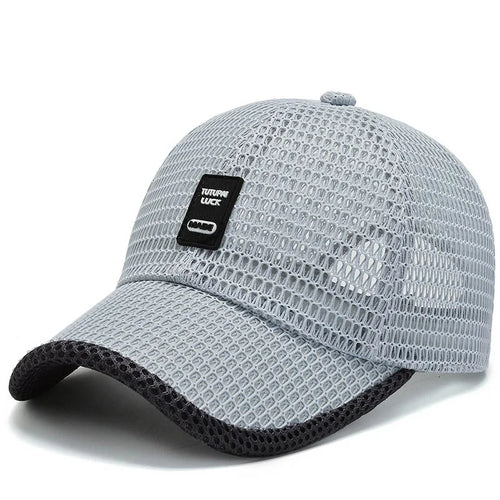 [NORTHWOOD] Men's Mesh Baseball Cap Breathable Summer Caps Dad Hat Outdoor Fishing Hats Bone Gorras Snapback Trucker Cap