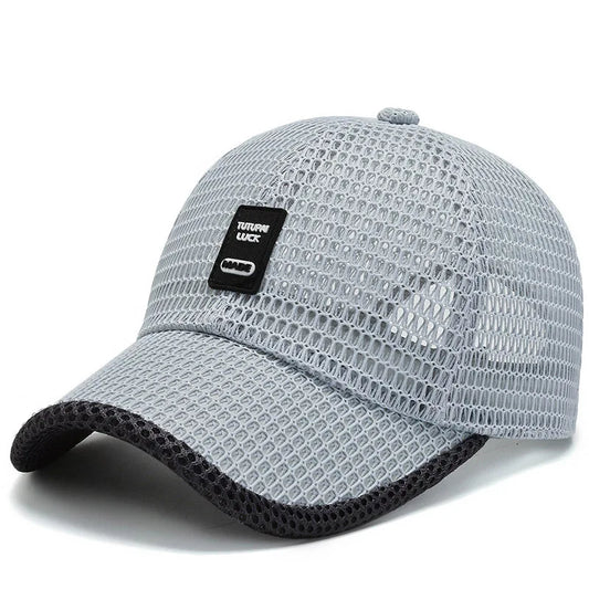 [NORTHWOOD] Men's Mesh Baseball Cap Breathable Summer Caps Dad Hat Outdoor Fishing Hats Bone Gorras Snapback Trucker Cap