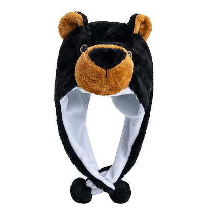 New Style Unisex Funny 3D Plush Elephant Style Decorative Hat Mischievous Cap For Man Women Plush Winter Lovely Family Hat