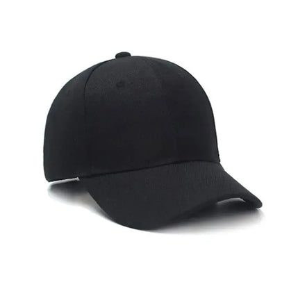 Unisex Solid Color Baseball Cap Casual Sunshade Sunscreen Outdoor Adjustable Hat