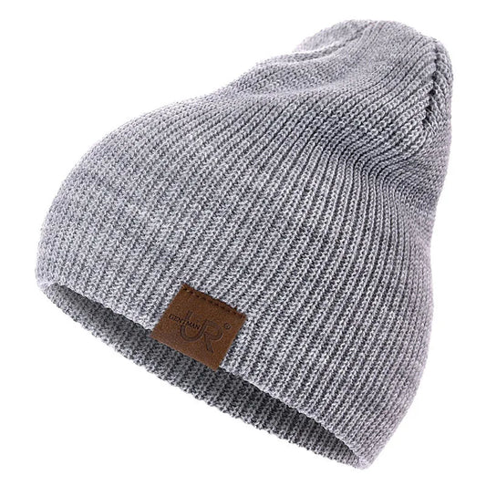Unisex Beanie Hat URGENTMAN Brand Casual Winter Hats For Men Women Fashion Knitted Hat Solid Hip-hop Beanie Hat Unisex Cap