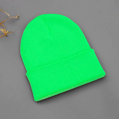 24 Colors Unisex Beanie Hat for Men Women Winter Knit Caps Soft Ski Hats