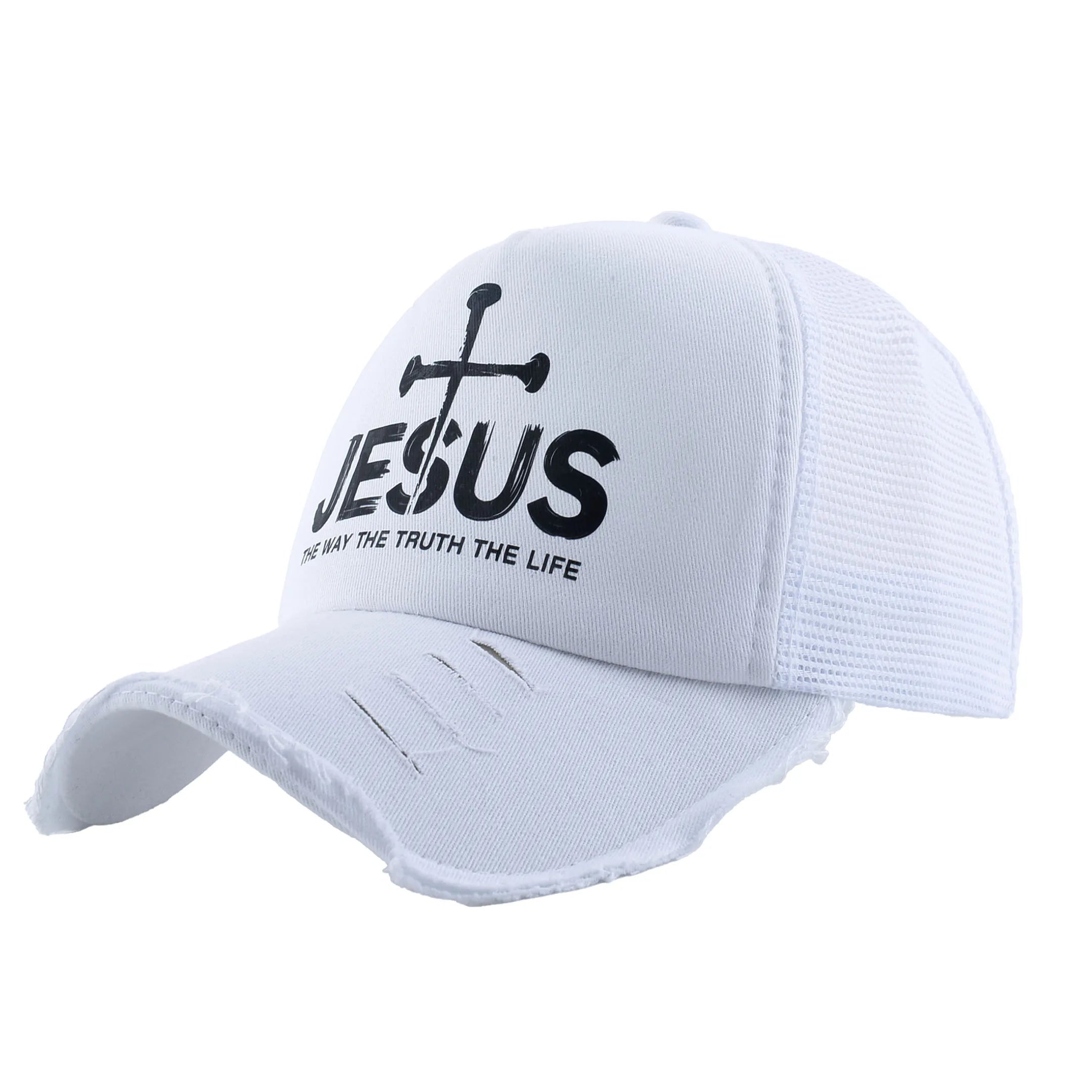 Washed Denim Pink Baseball Cap Women Spring And Summer Sun Visor Cap Men Snapback Hip Hop Trucker Cap Breathable Mesh Hat