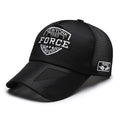 Breathable Mesh Baseball Cap, Unisex Sports Hat for Camping, Hiking, Picnic, Sun Protection,  Buckle Closure