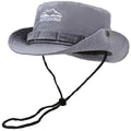 Unisex Wide Brim Bucket Hat – UV Protection Breathable Panama Fisherman Hiking Sun Hat