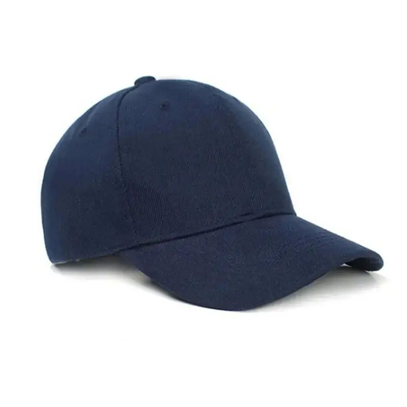 Unisex Solid Color Baseball Cap Casual Sunshade Sunscreen Outdoor Adjustable Hat