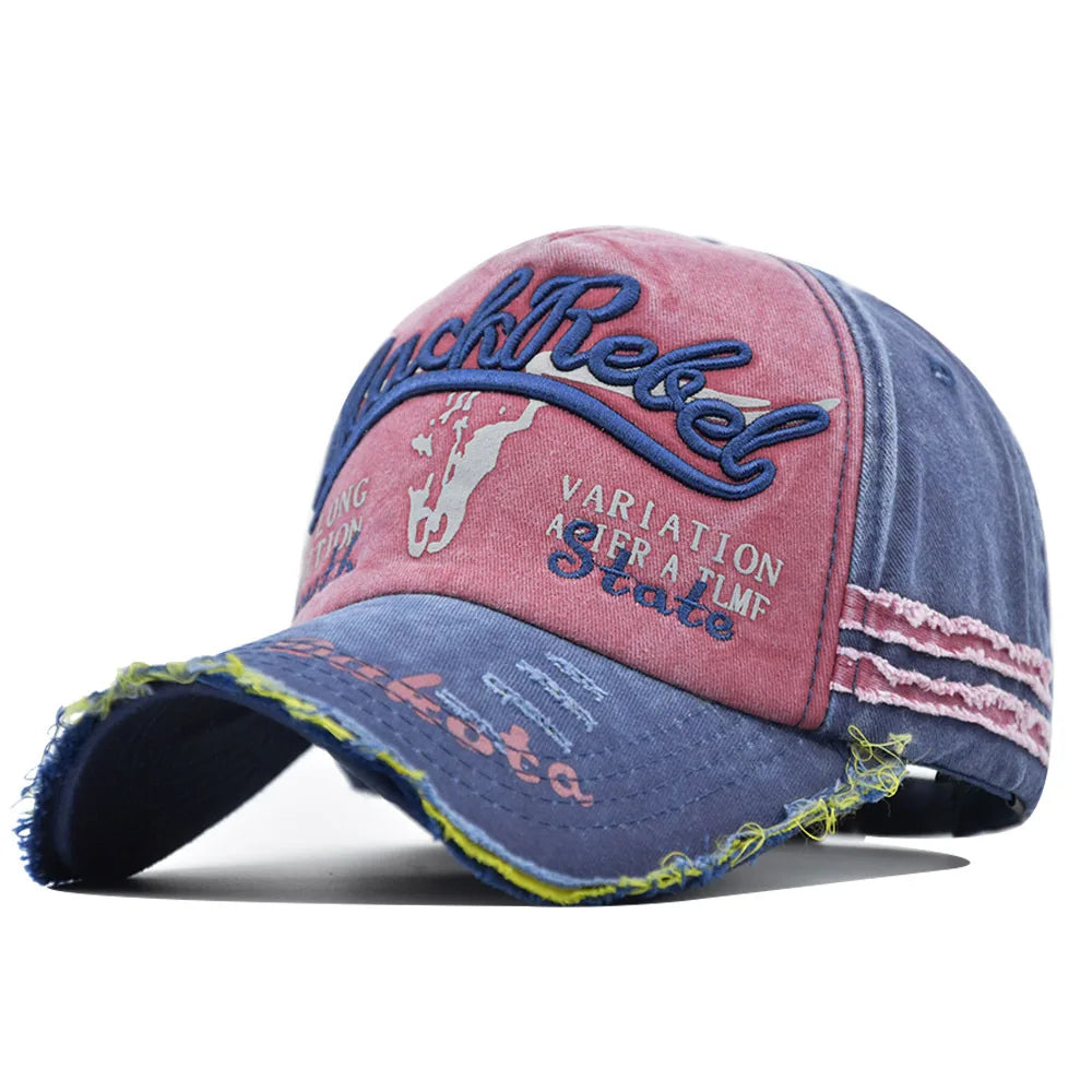 Washed Denim 1969 Embroidery Baseball Caps For Women Men High Quality Sports Hats Summer Hat Vintage Visors Snapback Hip Hop Cap