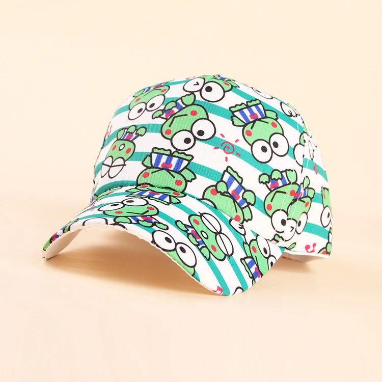 Fashion Cotton Cartoon Boy Girl Baseball Caps Children Printed Snapback Hat Kids Popular Hip Hop Hat Cap DropShipping