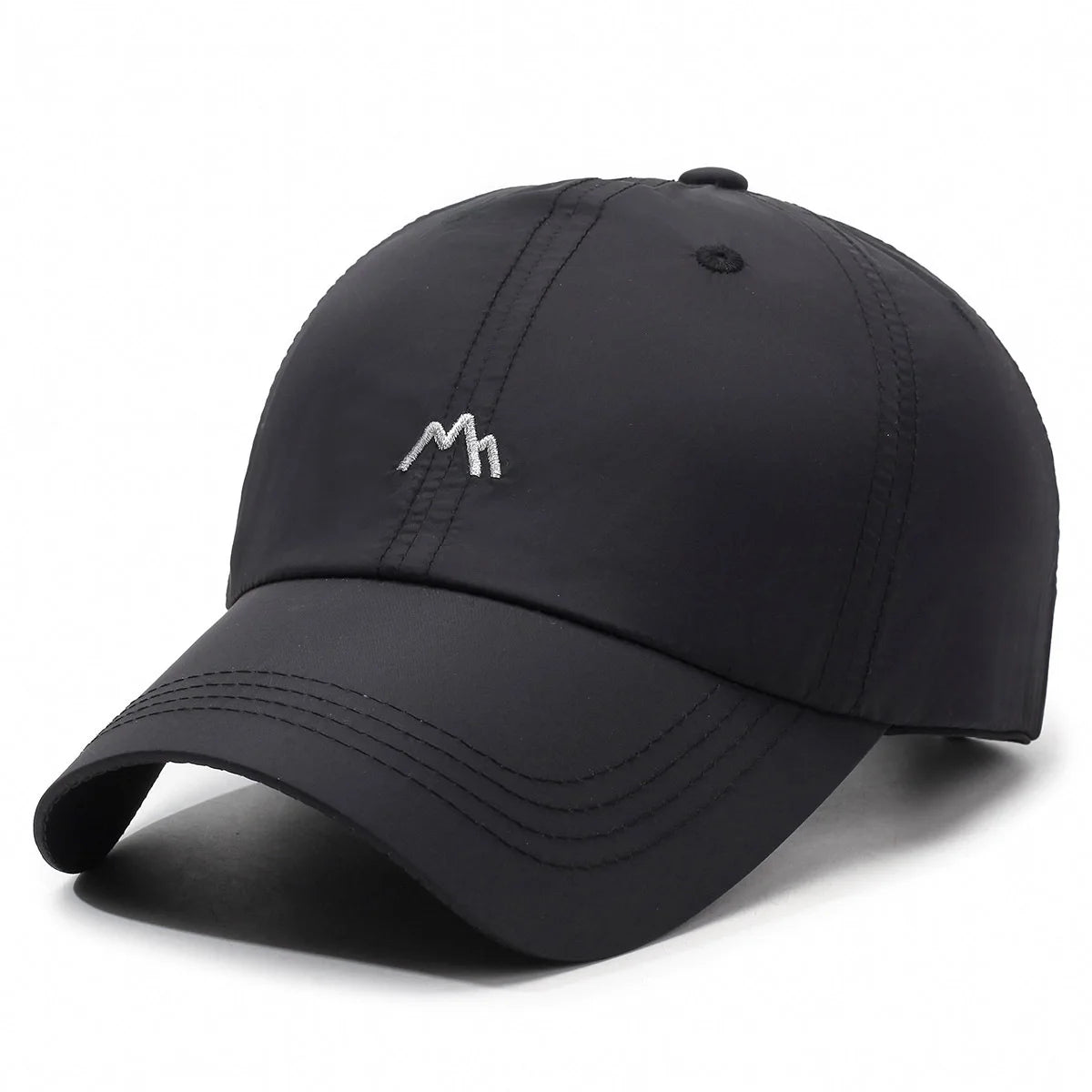 Waterproof Breathable Baseball Cap Solid Color Summer Sports Golf Sun Hat Unisex Casual Dad Hats For Women & Men