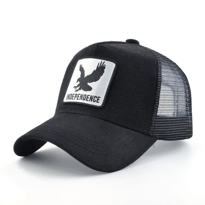 Fashion Trucker Cap With Unicorn Patch Men's Snapback Hip Hop Baseball Cap Women Four Seasons Outdoor Casual Sport Visor Hat