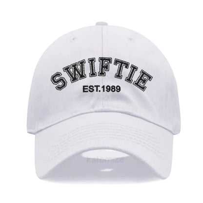 SWIFTIE 1989 Embroidery Baseball Cap for Men Women Unisex Washed Cotton Dad Hat Sun Hat Gift Fans Outdoor Sports Dropshipping