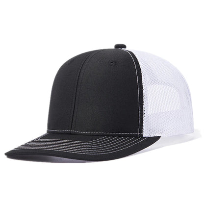 Hot Sale Unisex Cap Slight Curved Brim Style Trucker Hat  Men & Women Casual Outdoor Breathable Summer Cap