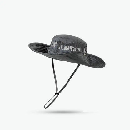Summer Hats For Men Women Unisex Cowboy Hat Big Brim Fishing Hat Outdoor Fisherman Cap Sunscreen Mountaineering Hiking Sun Hat