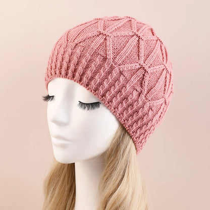 Fashion Cool Women Men Warm Knitted Hat Cap Female Male Autumn Winter Lady Casual Beanie Cap Hat For Women Men
