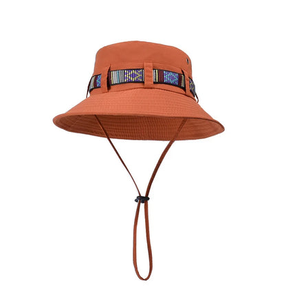 Quick-Dry Breathable Sun Hats with UPF Protection - Adjustable Drawstring Bucket Hat for Outdoor Adventures - Ideal for Hiking,
