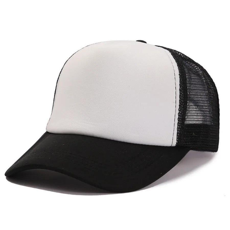Summer Hollow Out Foam Baseball Hat For Women Men Bright Green Color Breathable NetSun Hat Trucker Hip Hop Cap Baseball Cap Hat