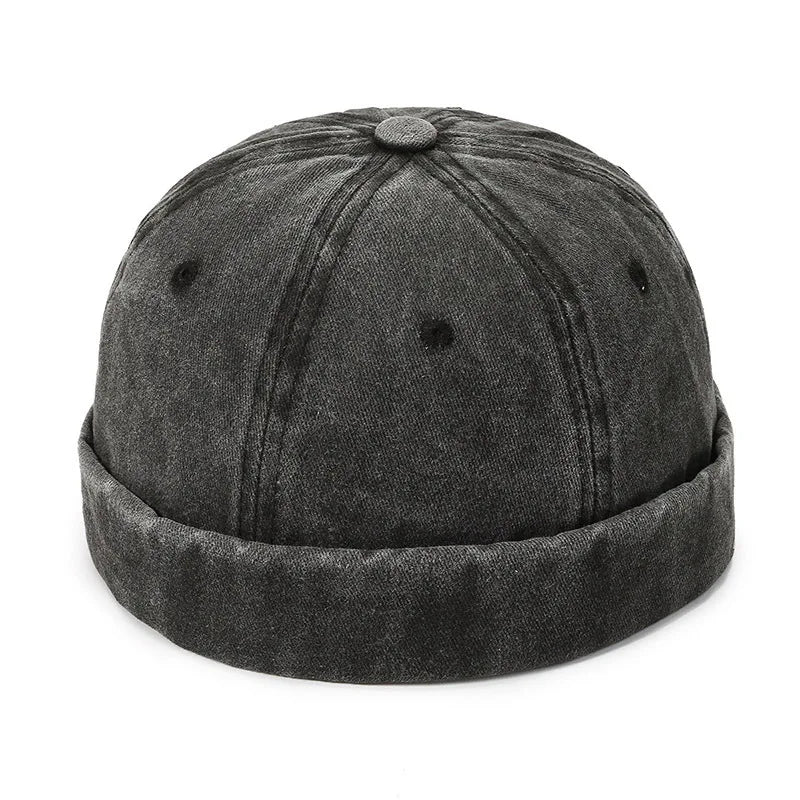 Street-style Soft-top Washed Hip-hop Cap - Unisex & Versatile Farmer's Hat