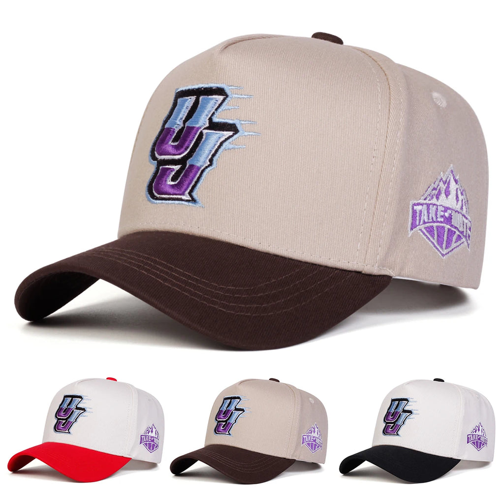Unisex TAKE NOTE Letter Embroidery Baseball Caps Spring and Autumn Outdoor Adjustable Casual Hats Hip Hop Hat Sunscreen Hat