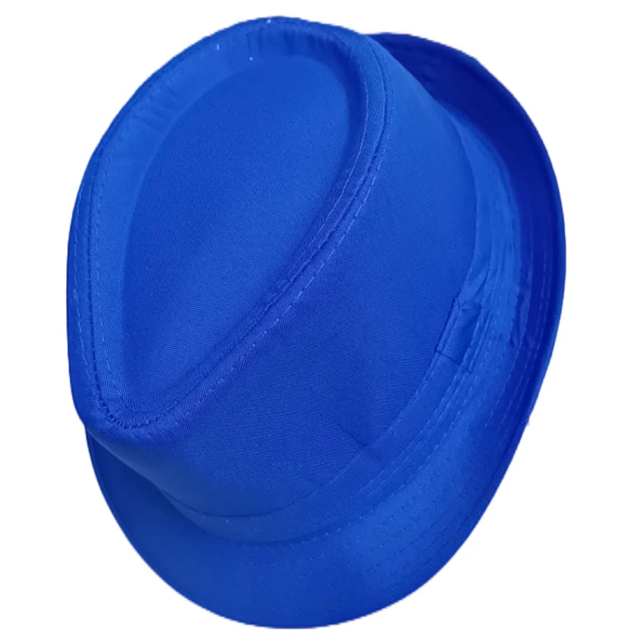 Summer Solid Bright Color Sun Hat British Jazz Hat Top Hat Men's Top Hat Winter Middle-aged and Elderly Jazz Warm Hat Fedora Hat